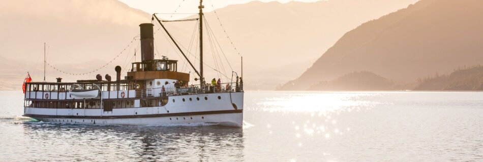 TSS Earnslaw ship on Lake Wakatipu